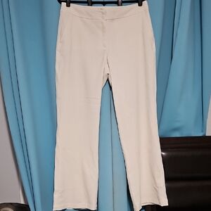 Elegant Coldwater Creek chic cream pants, sz 14